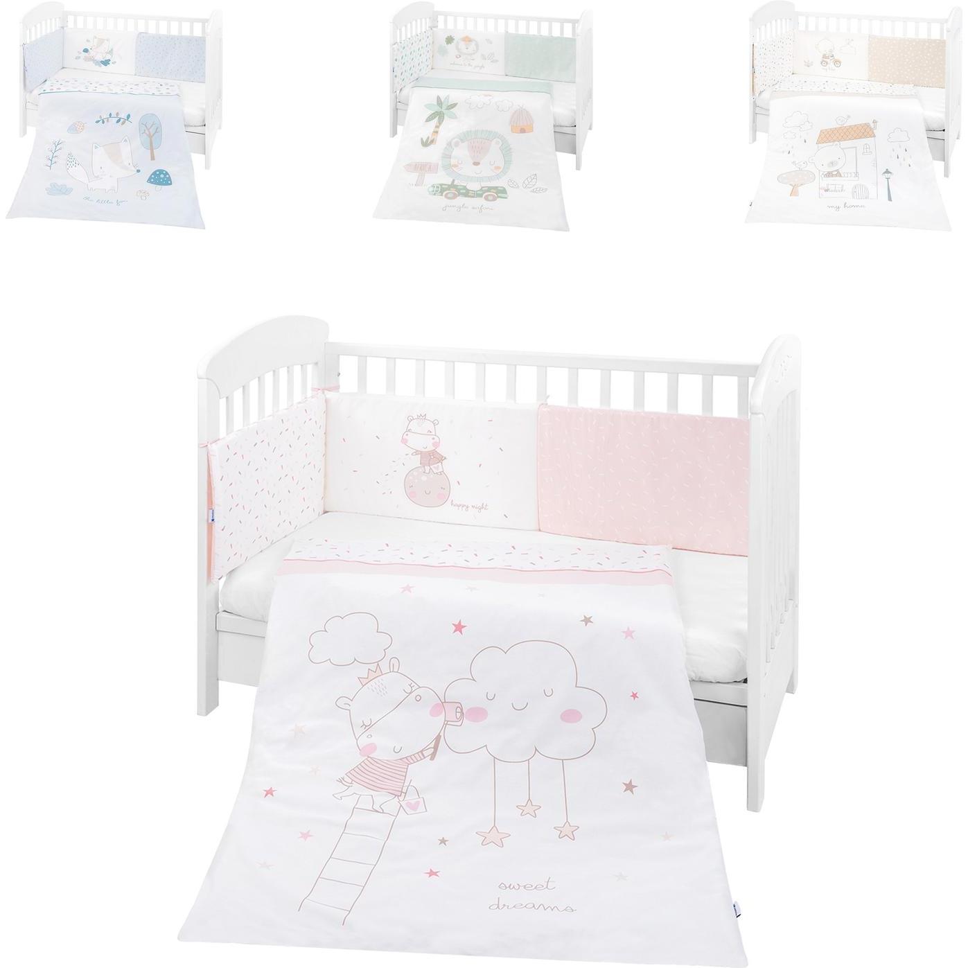 Kikkaboo, Kinderbettwäsche, Bettwäsche 4-teilig Decke