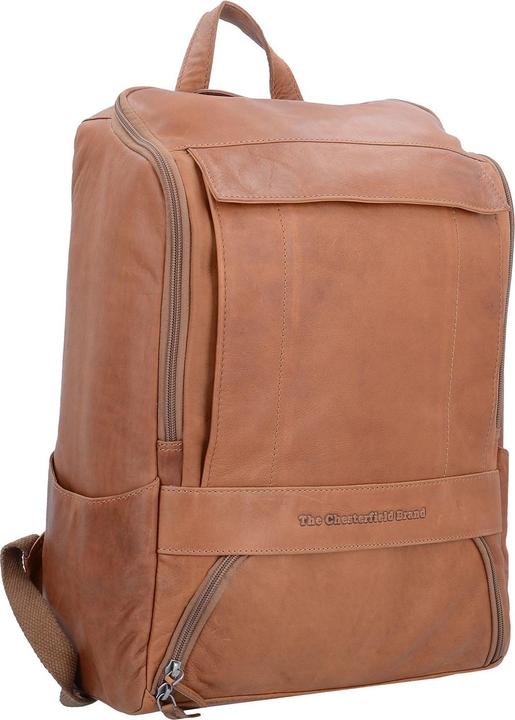 Image du produit Chesterfield Rich Leren ordinateur portable Rugtas - 15,4 inch - Cognac (19 l)