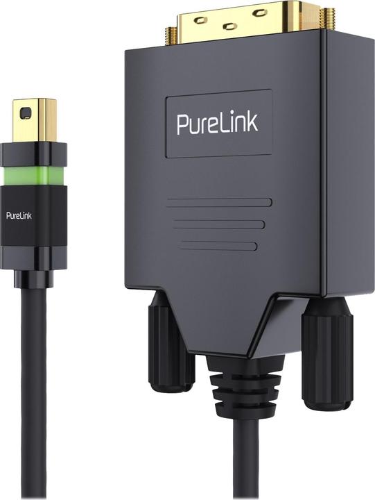 Actual product image Purelink Cable ULS Cert. 2K High Speed Mini DisplayPort - DVI-D, 1 m (1 m)
