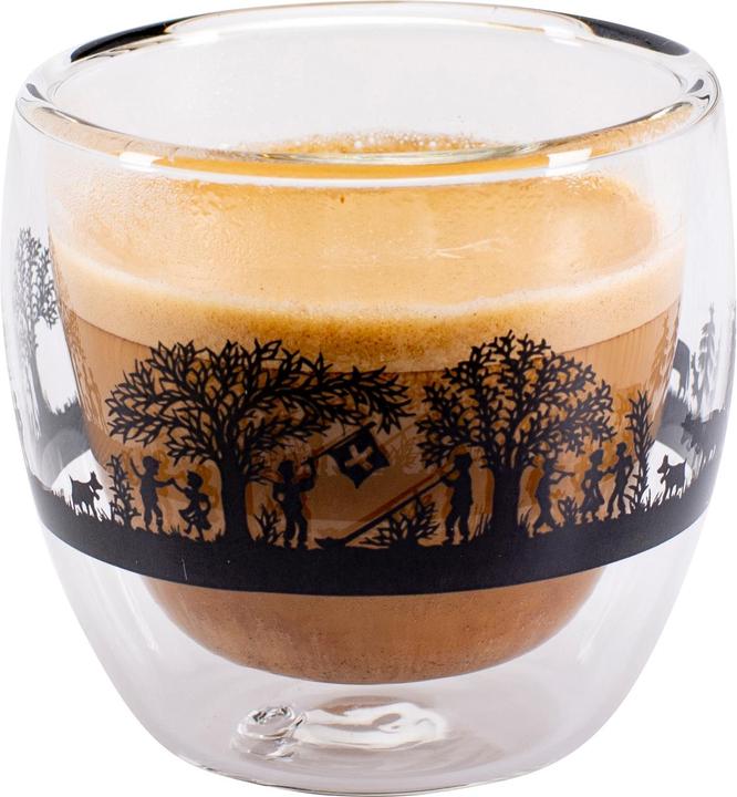 Produktbild Kadastar Espresso Becher Bergchilbi 80 ml, 2 Stück, Transparent (80 ml, 2 x)