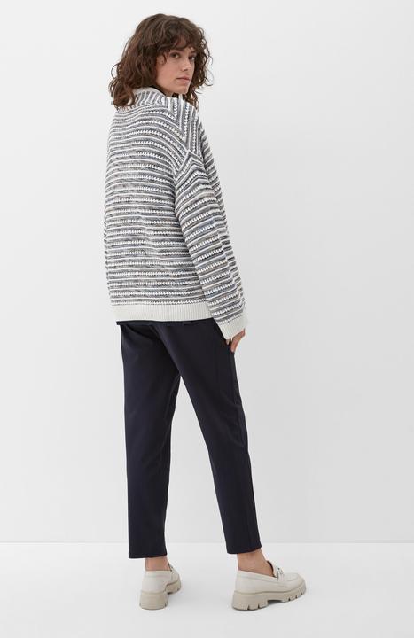 Produktbild s.Oliver Strickjacke Strickjacke mit Streifen (42)