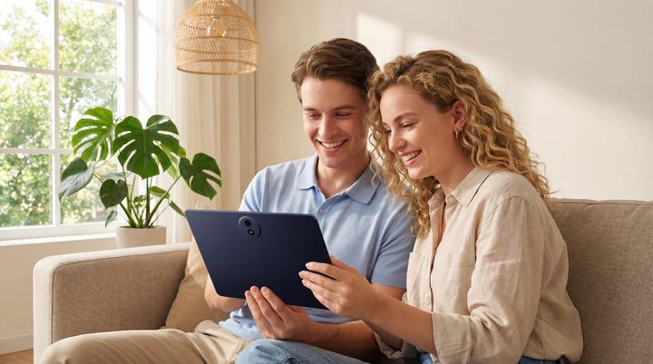 Actual product image TCL TAB 12.2 A1 PLUS SPACE BLUE BUN (WLAN only, 12.20", 128 GB, Space blue)