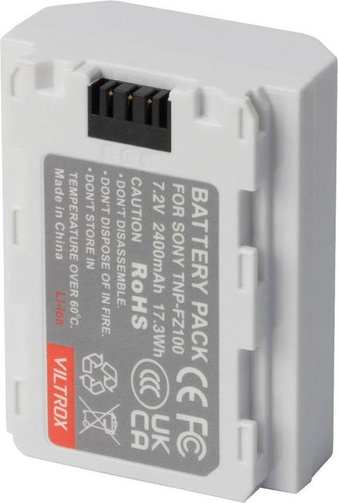 Immagine prodotto Viltrox Batteria TNP FZ100 ( NP FZ100 ) TIPO C 2400MAH per fotocamera Sony (Batteria della fotocamera)