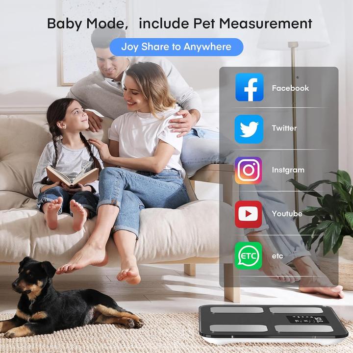 Actual product image Eebbl Body fat scale (180 kg)