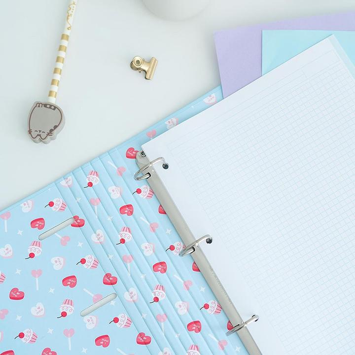 Productafbeelding Pusheen - Map uit de Purrfect Love collectie (4 ringen) (A4, 1 Stuk)