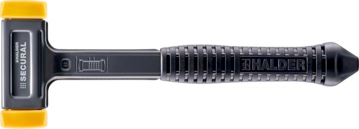 Actual product image Halder SECURAL-PLUS soft-face hammer, recoilless (680 g)