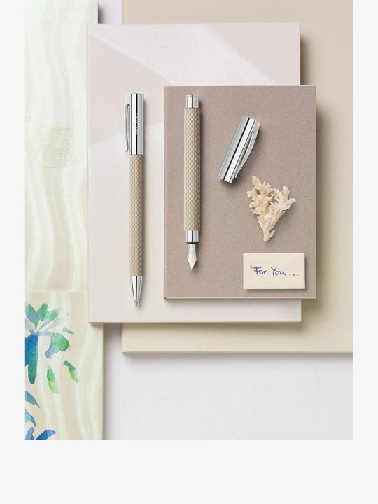 Image du produit Faber-Castell Stylo plume Ambition M (Marron clair, 1x)