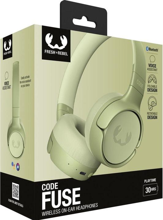 Produktbild Fresh'N Rebel Fresh 'n Rebel Code Fuse Wild Green (NC, 30 h, Kabellos)