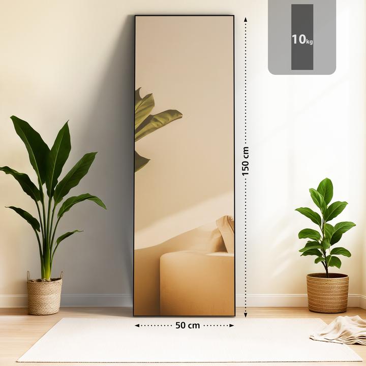 Produktbild CLP Spiegel Benicia Standspiegel und Wandspiegel in einem (150 x 50 cm)