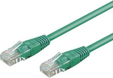 Produktbild Goobay CAT 5e Patchkabel, U/UTP, Grün, 1 m (U/UTP, CAT5e, 1 m)