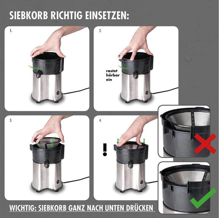 Actual product image Gastroback Vital Juicer Pro Juicer