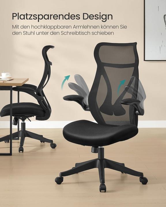 Produktbild Songmics Ergonomischer Schreibtischstuhl mit Kopfstütze