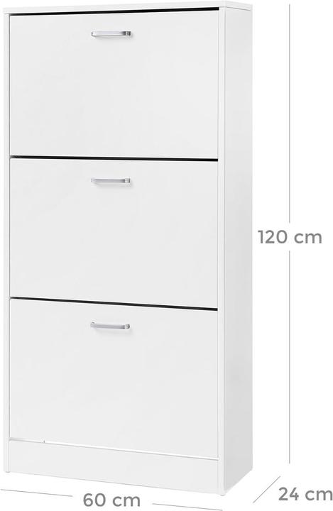 Produktbild Vasagle Shoe Cabinet (60 x 24 x 120 cm)