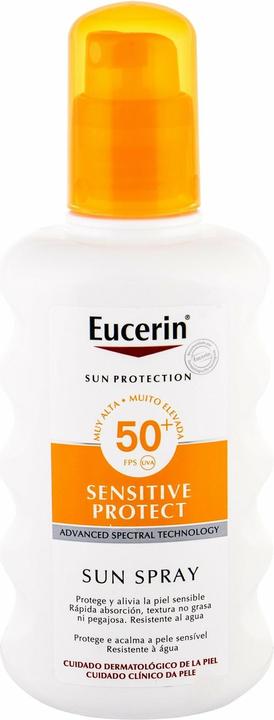 Eucerin SENSITIVE PROTECT sun spray SPF50+ 200 ml (Sonnenspray, SPF 50+, 200 ml)