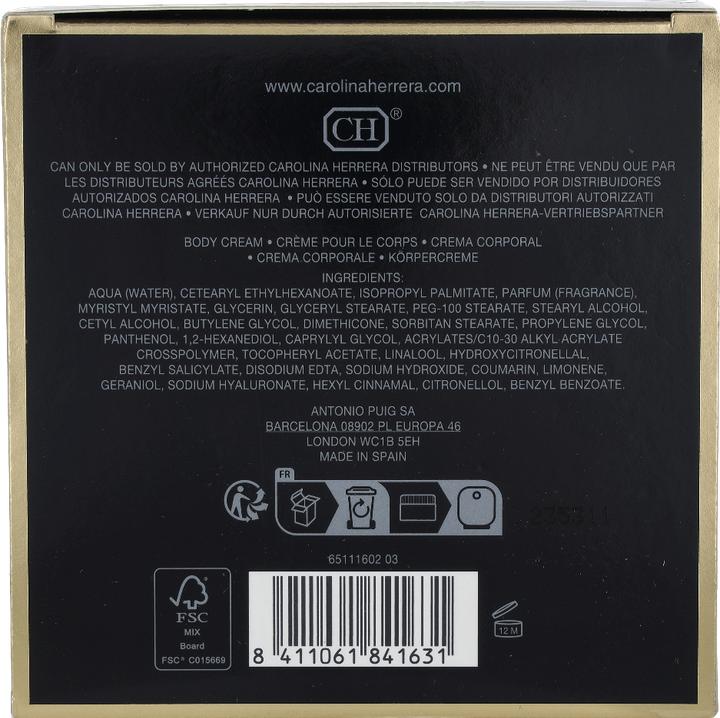 Image du produit Carolina Herrera bonne fille (Crème pour le corps, 200 ml)