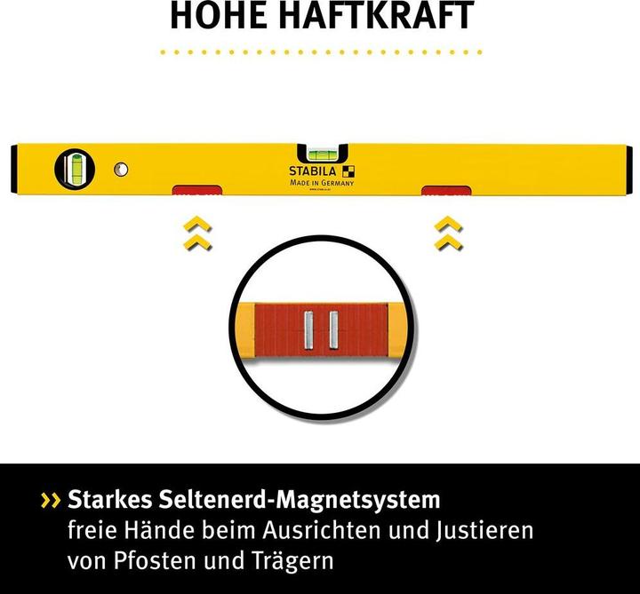 Produktbild Stabila Wasserwaage Type 70 M (120 cm)