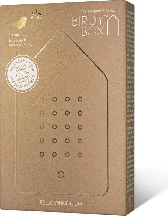 Image du produit Zwitscherbox Birdybox (7,5 x 2,5 x 12,5 cm)
