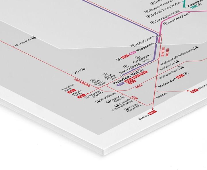 Image du produit BVG Berlin - Plan du réseau de Berlin (60 x 40 cm)