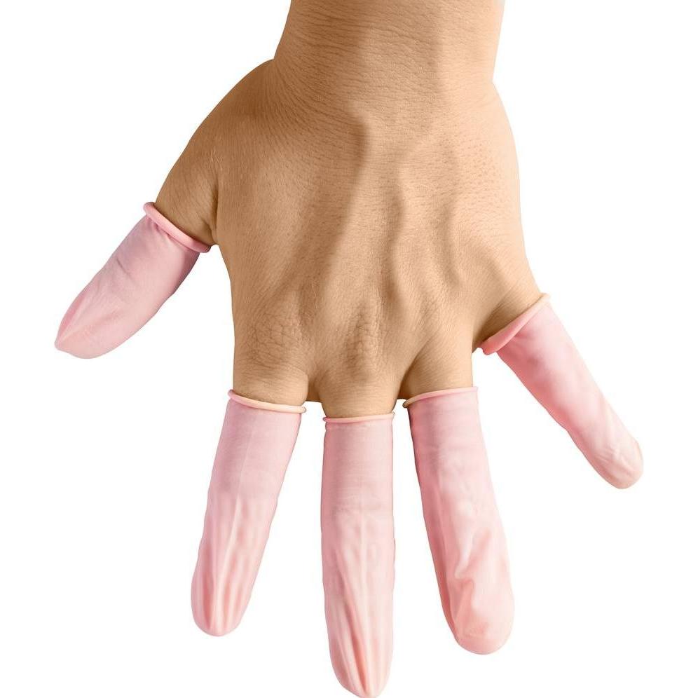 BJZ, Schutzhandschuhe, A-2813 ESD-Fingerlinge antistatisch, puderfrei Kleider-Grösse: XL Latex (XL)