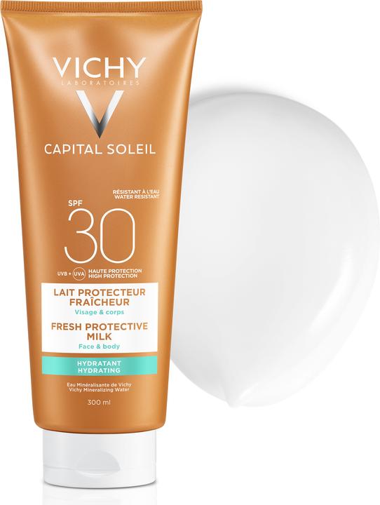 Actual product image Vichy Capital Soleil Family Sun Milk (Suntan lotion, SPF 30, 300 ml, 328 g)