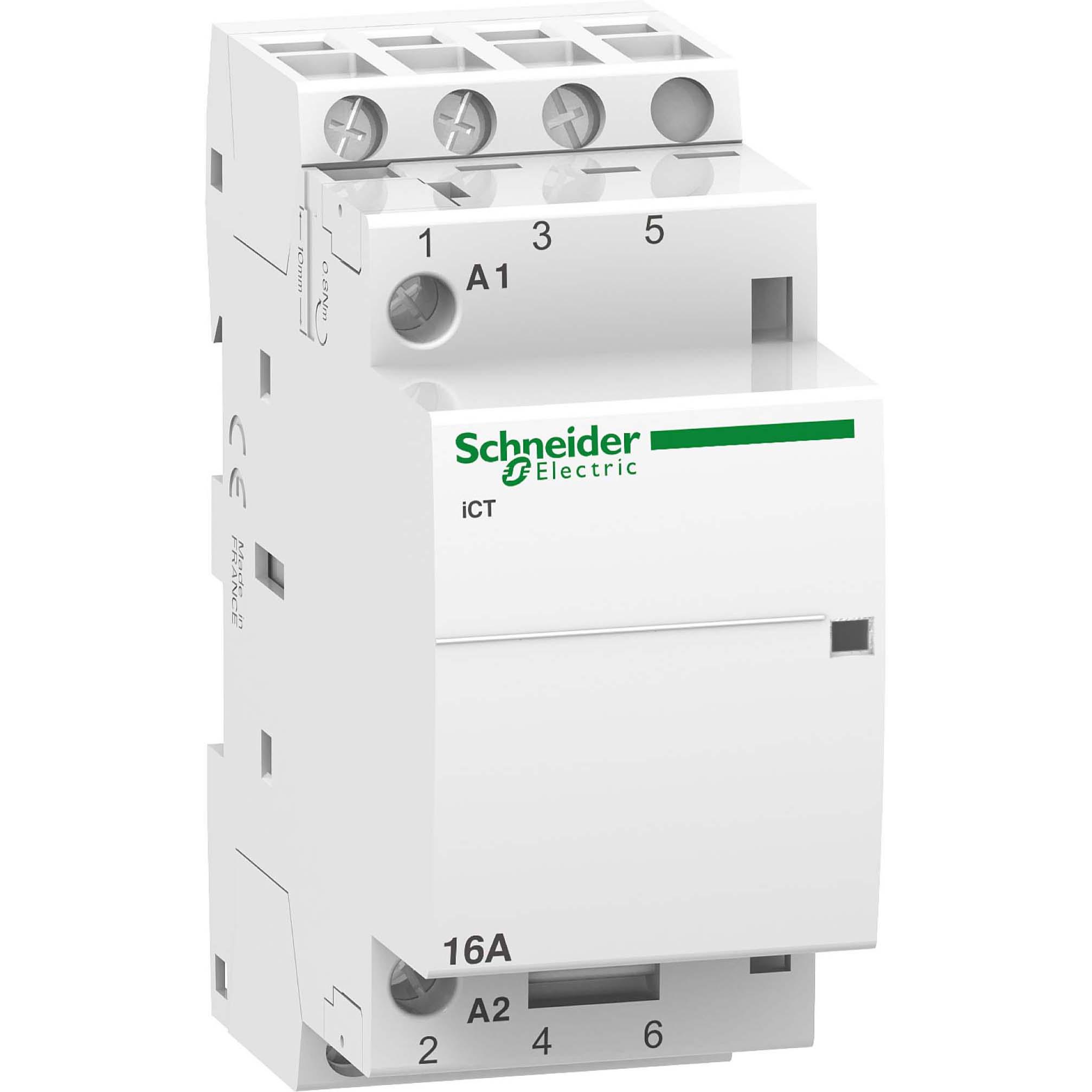Schneider Electric SE A9C22813 Inst.Relais ICT 3S 16A 220-240VAC, Elektronikzubehör + Gehäuse