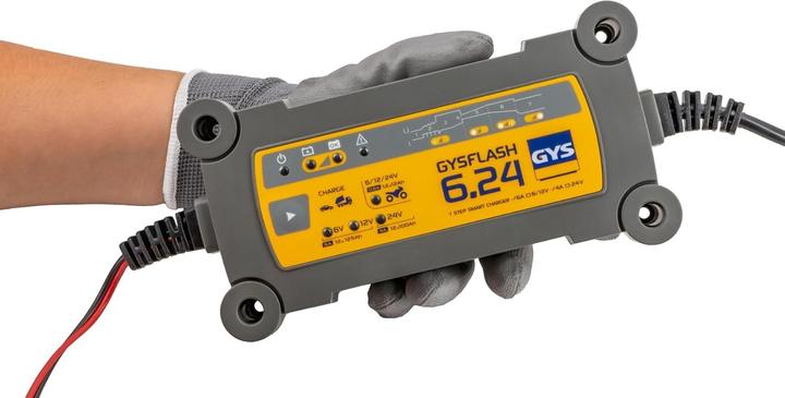 Produktbild GYS Ladegerät FLASH 6.24 (12V, 24V, 6V, 6 A)