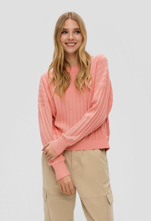 Image du produit s.Oliver Strickpullover Weicher Strickpullover aus Baumwollmix (XXL)