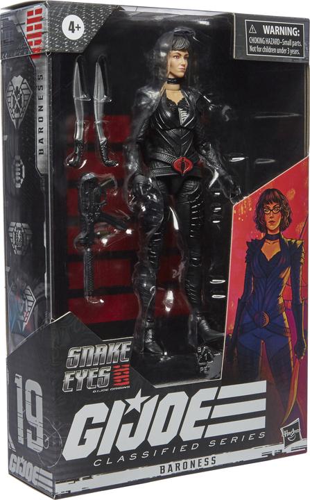 Image du produit Hasbro G.I. Joe Classified Series Snake Eyes : G.I. Joe Origins Baroness Figurine, Jouet Premium, sp