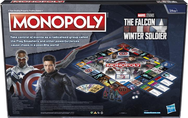 Actual product image Monopoly Marvel Studios - The Falcon and the Winter Soldier Edition (English)