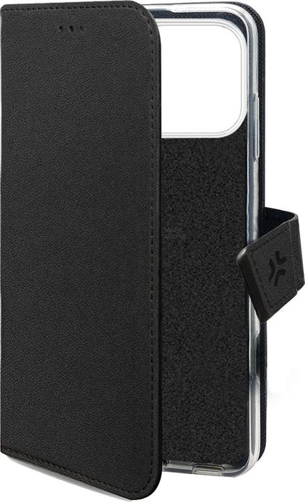 Produktbild Celly Wally Buchhülle Schwarz für Apple iPhone (Apple iPhone 17 Pro)