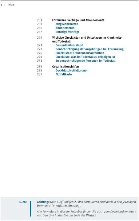 Nährwerte und Zutaten Steuertipps Der VorsorgePlaner (Deutsch, Otto N. Bretzinger, 2024)
