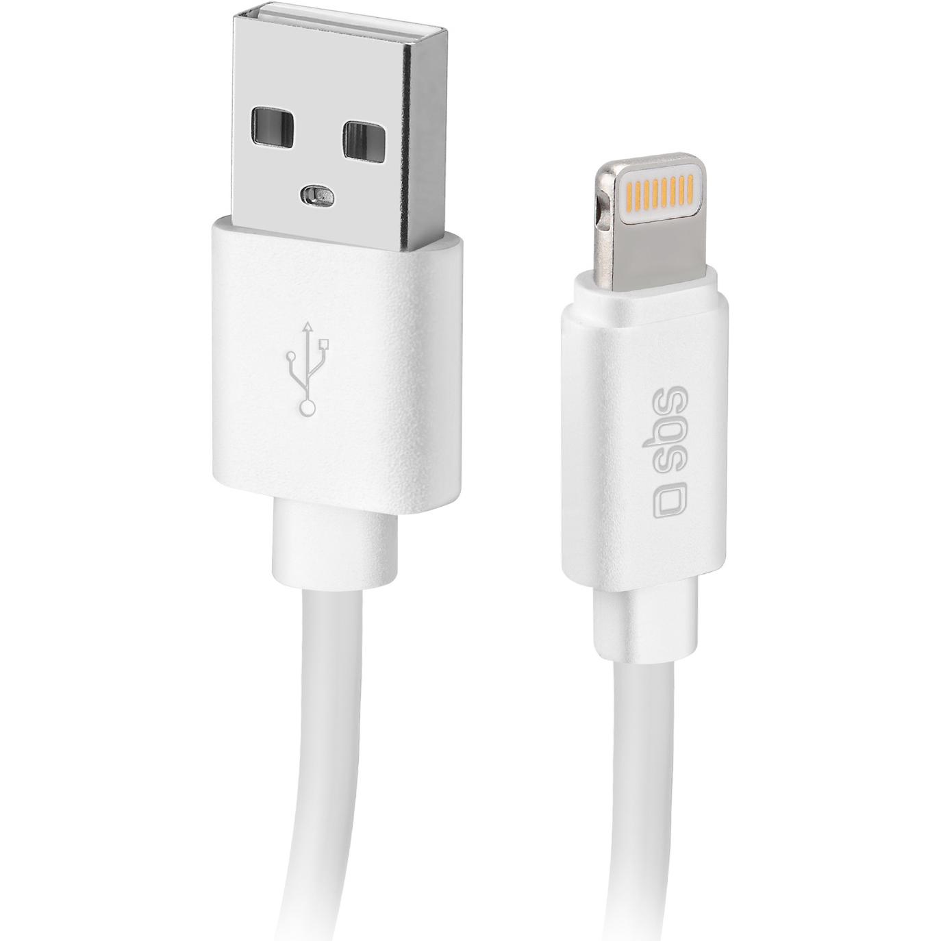 Thumbnail - SBS USB-Kabel Lightning (1 m, USB 2.0), USB Kabel