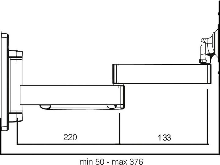 Productafbeelding Roline LCD/TV muurbevestiging (Muur, 40", 25 kg)