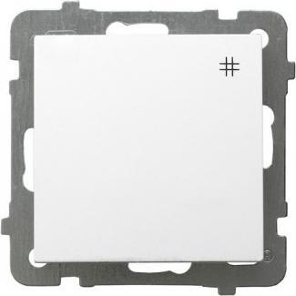 Ospel ŁP-4G/m/00, Taster + Schalter, Weiss