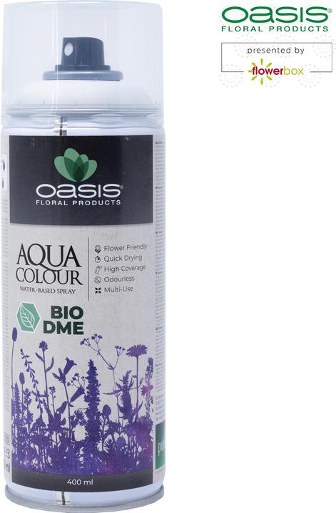 Actual product image Oasis Aqua Colour Spray White 400ml (400 ml)