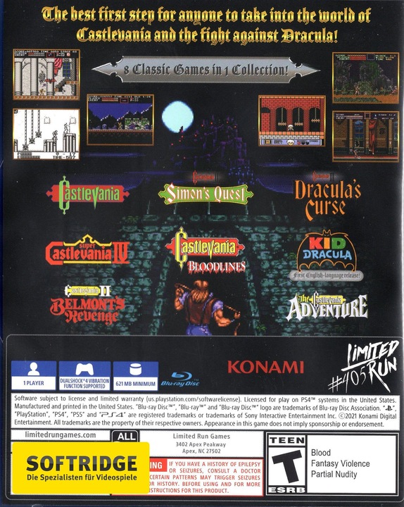 Actual product image Konami Castlevania - Anniversary Collection (PS4, EN)
