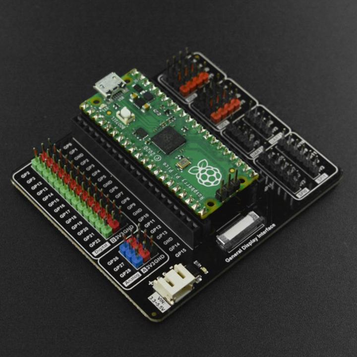 Actual product image DFRobot Gravity Expansion Board for Raspberry Pi Pico