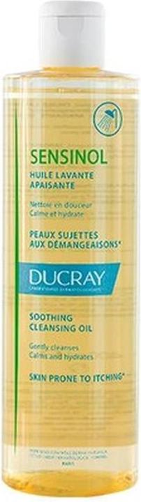 Actual product image Ducray SENSINOL soothing cleansing oil 400 ml (Cleansing oil, 400 ml)
