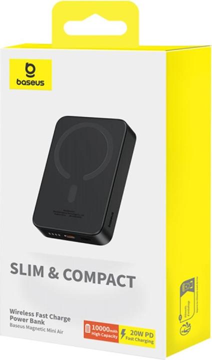 Produktbild Baseus Magnetic Mini Air Powerbank (10000 mAh, 20 W, 37 Wh)