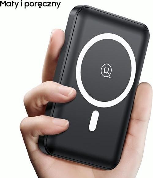 Actual product image Usams Magnetic Wireless Fast Charging Power Bank (10000 mAh, 20 W, 15 Wh)