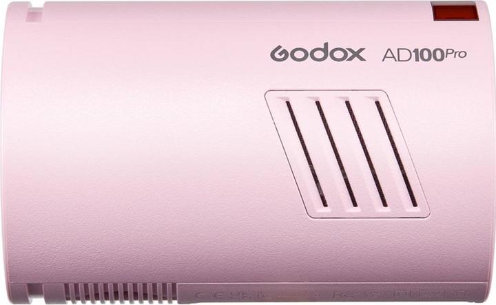 Actual product image Godox Witstro AD100Pro Pink (Plug-on flash, Godox)