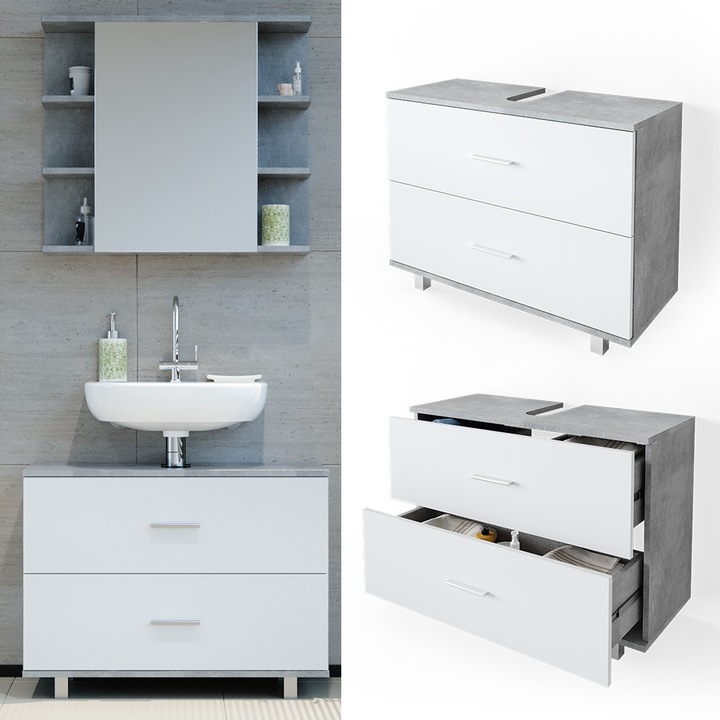Actual product image Vicco Ilias (80 x 33 x 61 cm)