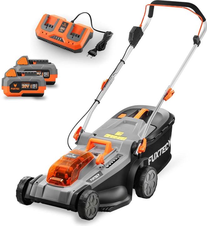 Actual product image Fuxtec 40V Akku Rasenmäher FX-E2RM37SET (Rechargeable battery operated)