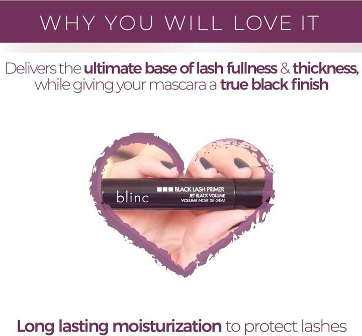 Actual product image Blinc Black Lash Primer, Wimpernprimer (5ml) (True black finish)