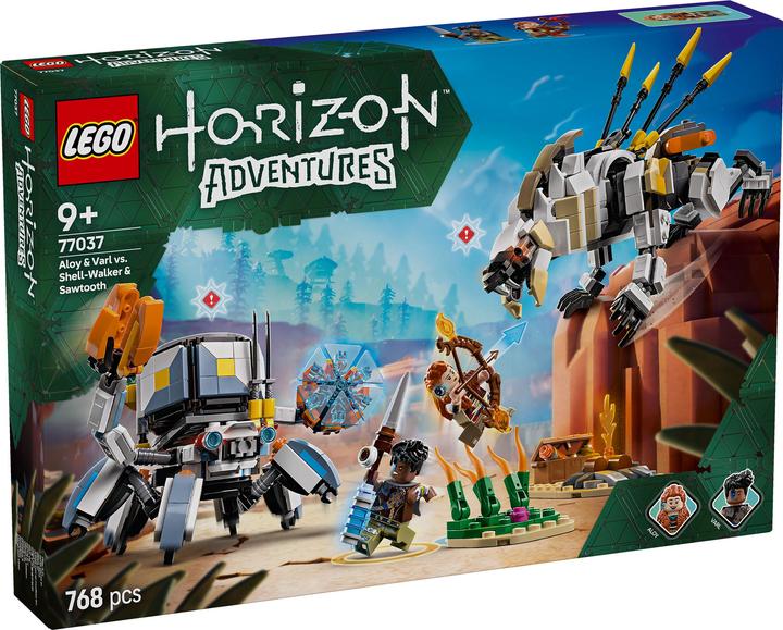 Immagine prodotto LEGO Horizon Aloy And Varl vs Shell-Walker (77037, LEGO Horizon)
