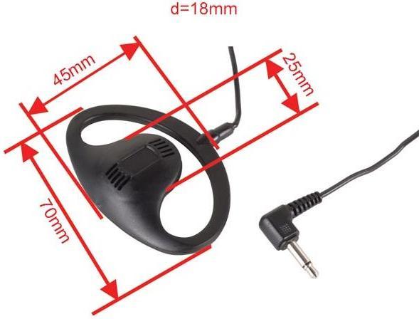Produktbild Head- & Earphone/Microphone Mono Im-Ohr-Kopfhörer (Kabelgebunden)