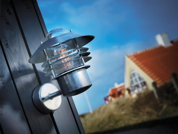 Produktbild Nordlux Vejers, Wandleuchte, Verzinkt (E27, IP54)