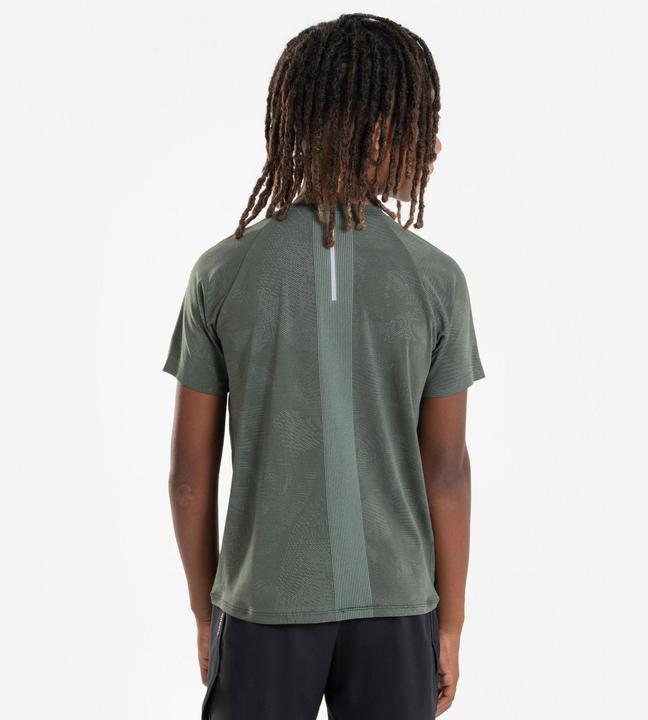 Produktbild Kiprun Laufshirt kurzarm Kinder nahtlos - TS Light 900 khaki (140)