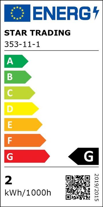 Energy Label Star Trading Illuminant (E14, 120 lm, 1x)