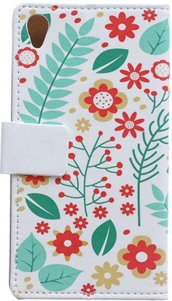 Actual product image MU Style Magnetic leather case with subject (Sony Xperia M4 Aqua)